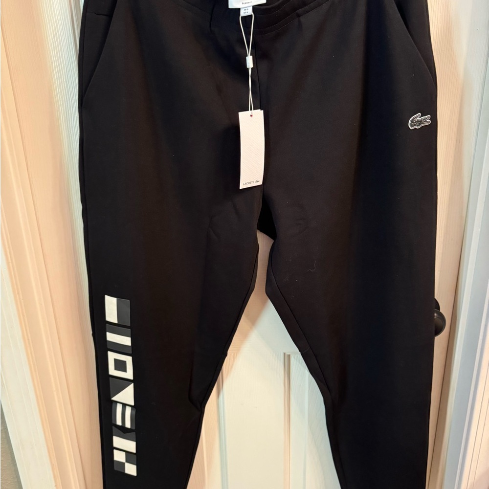 Lacoste MEN'S REFLECTIVE PRINT JOGGERS - Picture 6 of 9